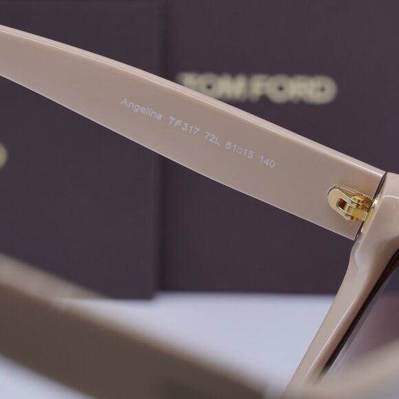 Final Price! Tom Ford Angelina FT0317 72L Pink/Brown Sunglasses main image 7